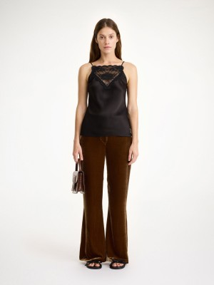 By Malene Birger Amores High-waisted Broek Bison | BE_BB76271