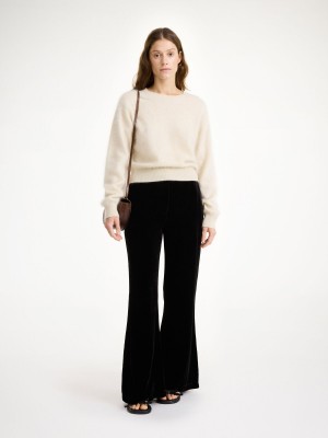 By Malene Birger Amores High-waisted Broek Zwart | BE_BB51594