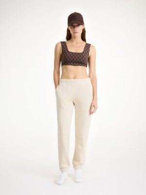 By Malene Birger Braga Athletic Top Athleisure Wear Donker | BE_BB74947