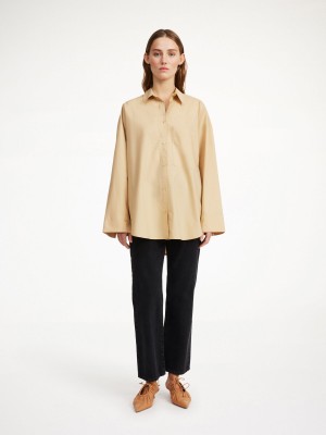 By Malene Birger Derris Organic Cotton Overhemd Donker | BE_BB67210