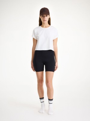 By Malene Birger Hedalia Organic Cotton T-shirt Topjes Wit | BE_BB31030