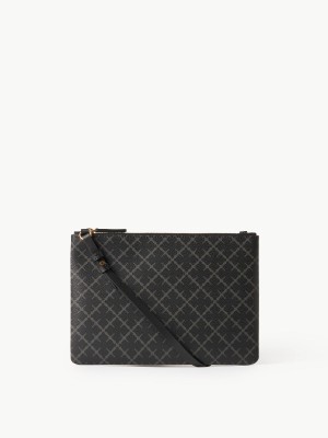 By Malene Birger Ivy Purse Tassen Charcoal | BE_BB54183