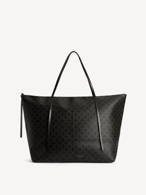 By Malene Birger Leesa Tote Tassen Donker | BE_BB81276