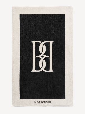 By Malene Birger Lemora Towel Andere Accessoires Zwart | BE_BB39846