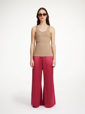 By Malene Birger Lucee Flared Broek Wild berries | BE_BB66827