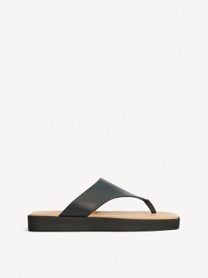 By Malene Birger Marisol Leather Sandals Schoenen Zwart | BE_BB57316