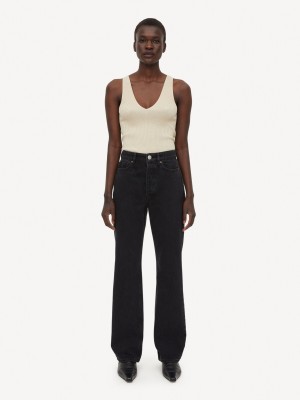 By Malene Birger Miliumlo Organic Cotton Broek Zwart | BE_BB17037