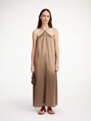 By Malene Birger Reganne Maxi Jurk Shitake | BE_BB83065