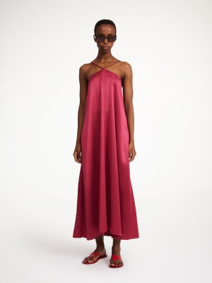 By Malene Birger Reganne Maxi Jurk Wild berries | BE_BB14272