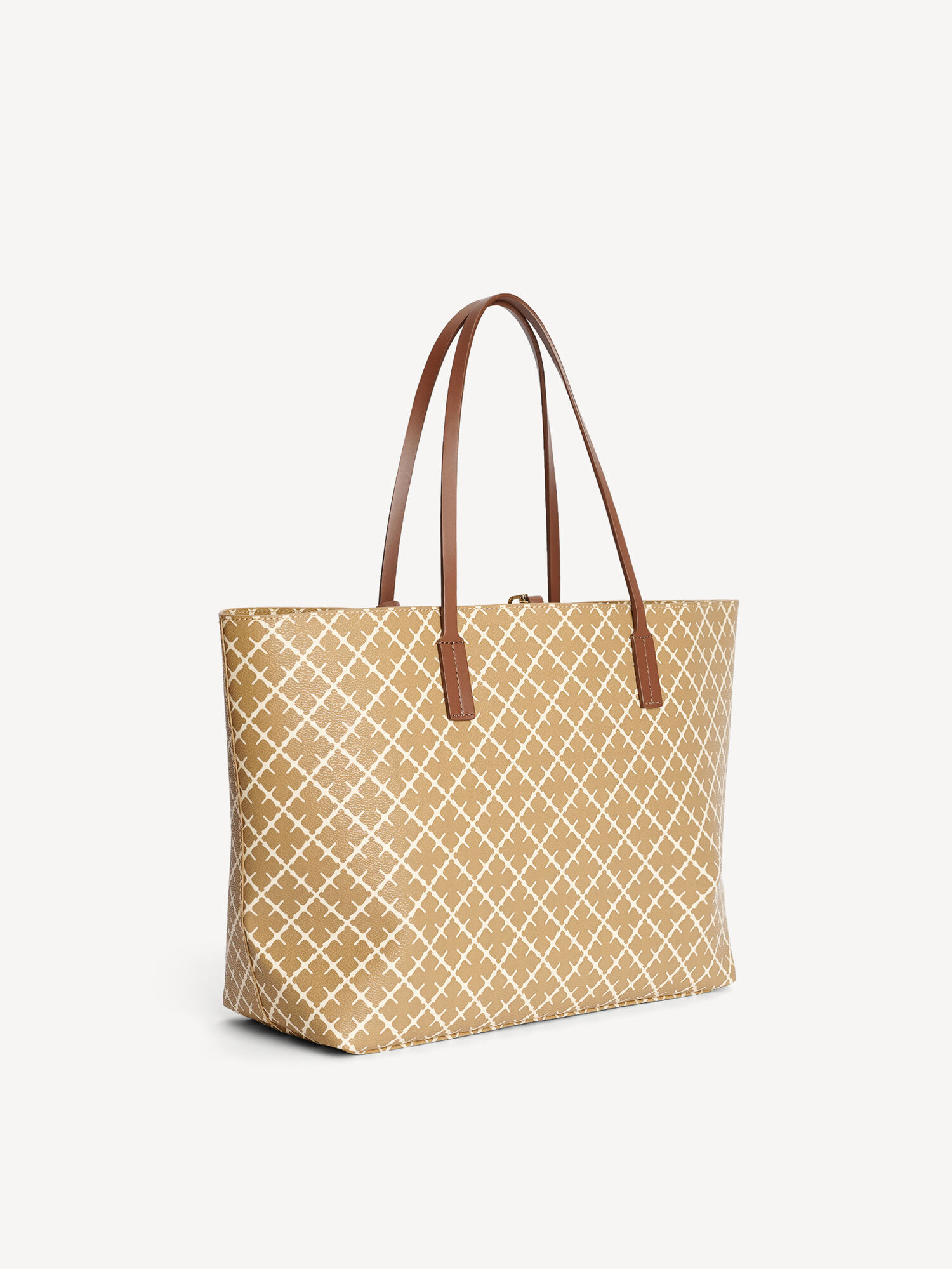 By Malene Birger Abigail Printed Tote Tassen Beige | BE_BB90986