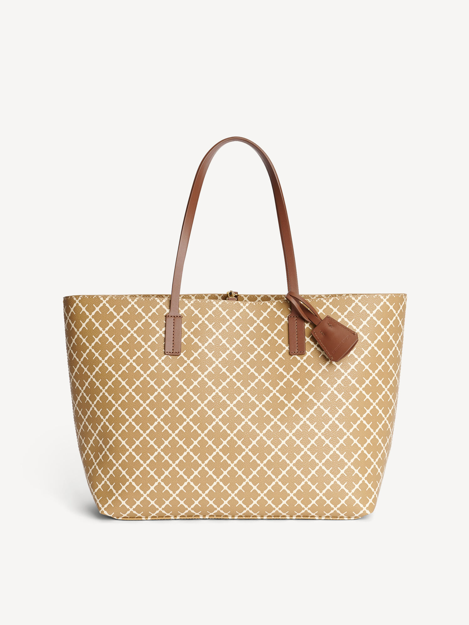 By Malene Birger Abigail Printed Tote Tassen Beige | BE_BB90986