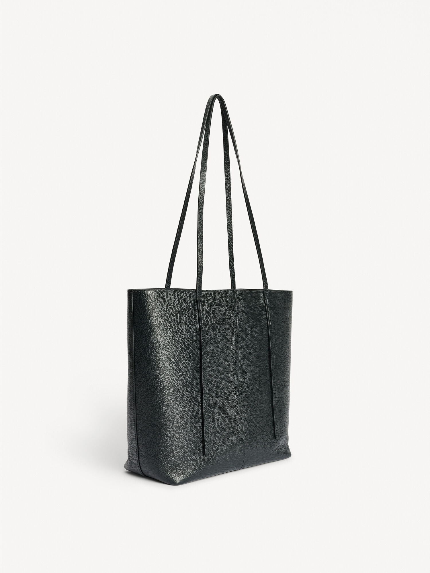 By Malene Birger Abilso Leather Tote Tassen Zwart | BE_BB20425