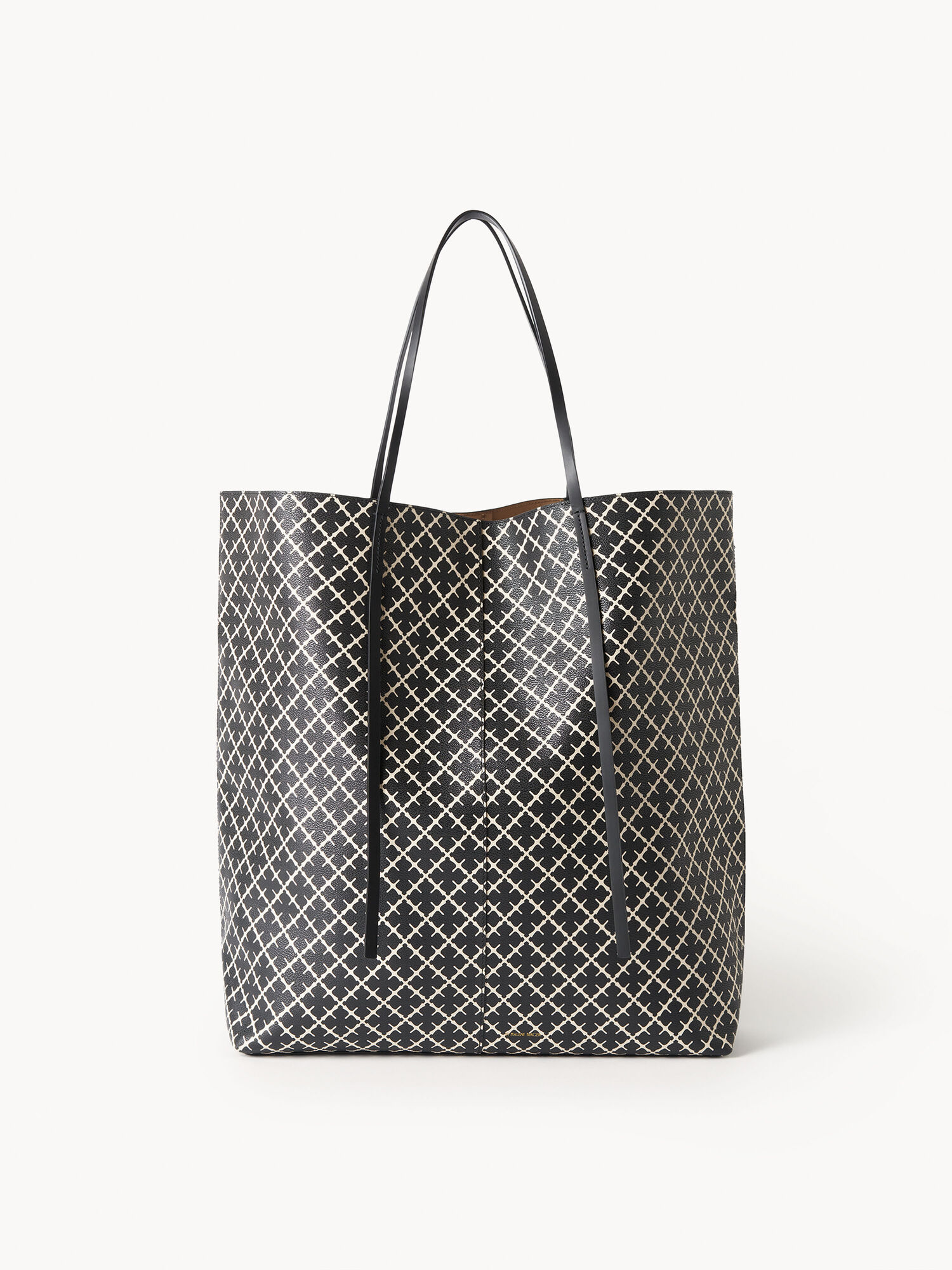 By Malene Birger Abrille Printed Tote Tassen Zwart | BE_BB39328