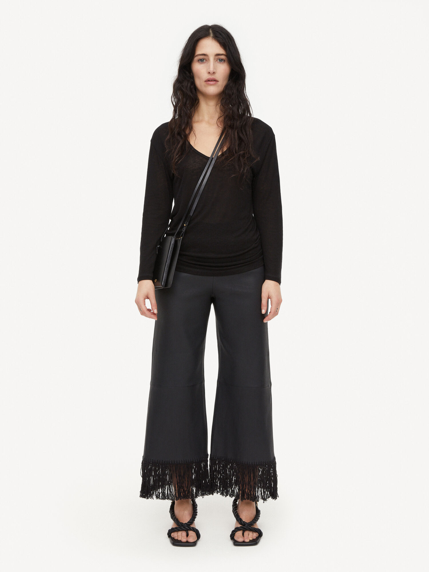 By Malene Birger Amalou Topjes Zwart | BE_BB12877