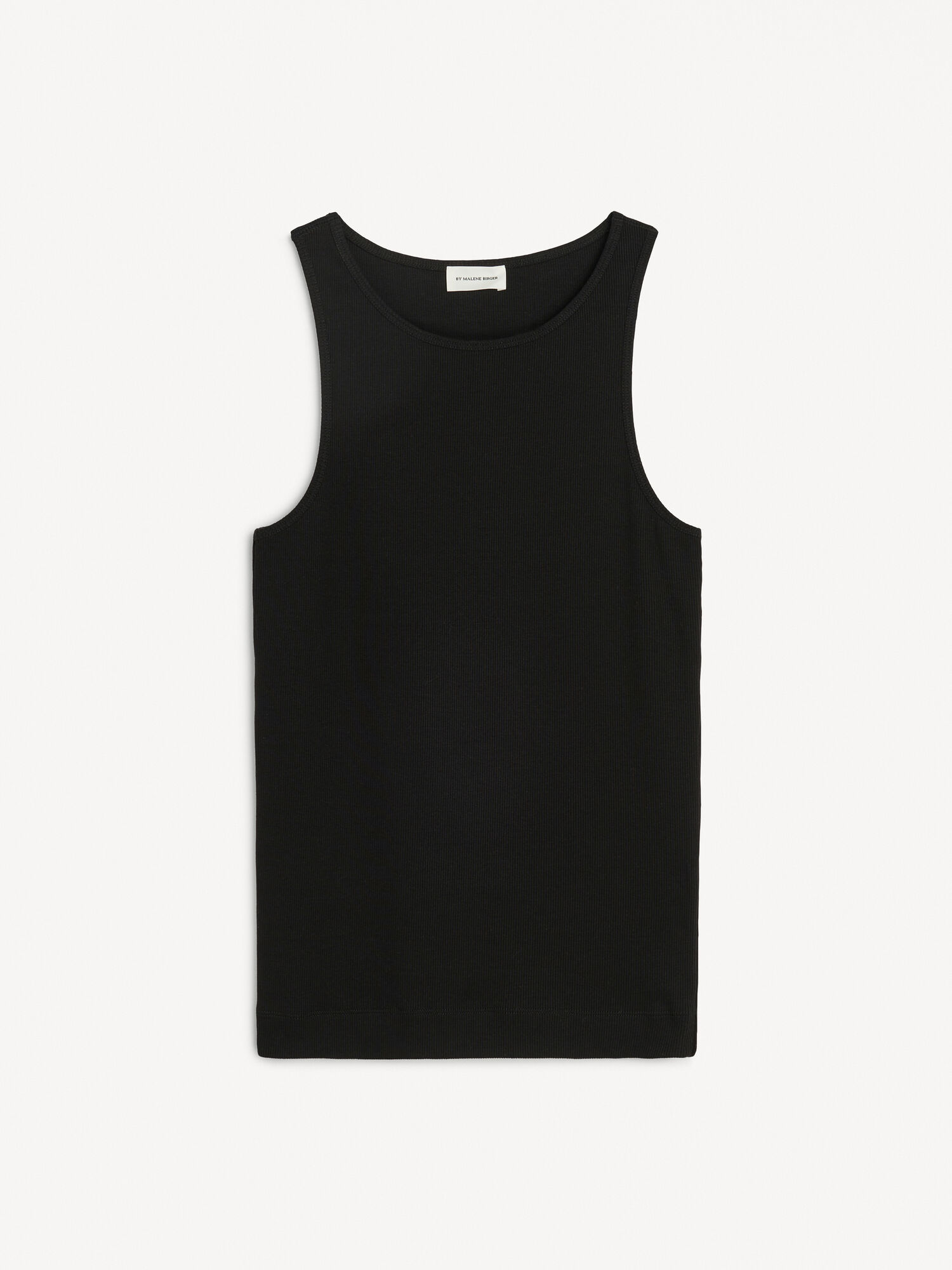 By Malene Birger Amani Tank Topjes Zwart | BE_BB30231