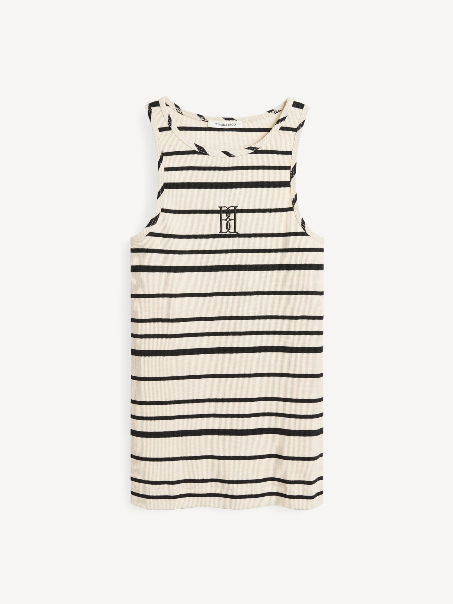 By Malene Birger Amanias Tank Topjes Zwart | BE_BB54079