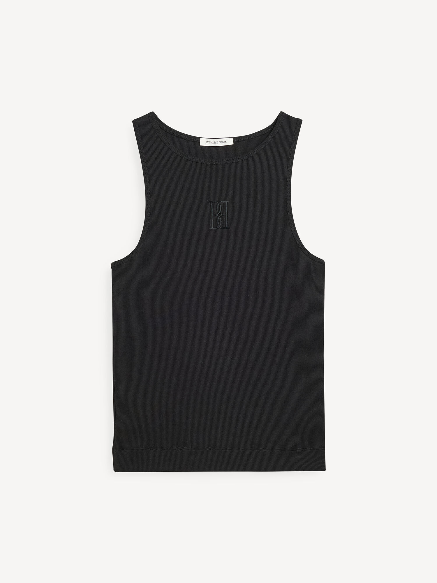 By Malene Birger Amanias Tank Topjes Zwart | BE_BB55422