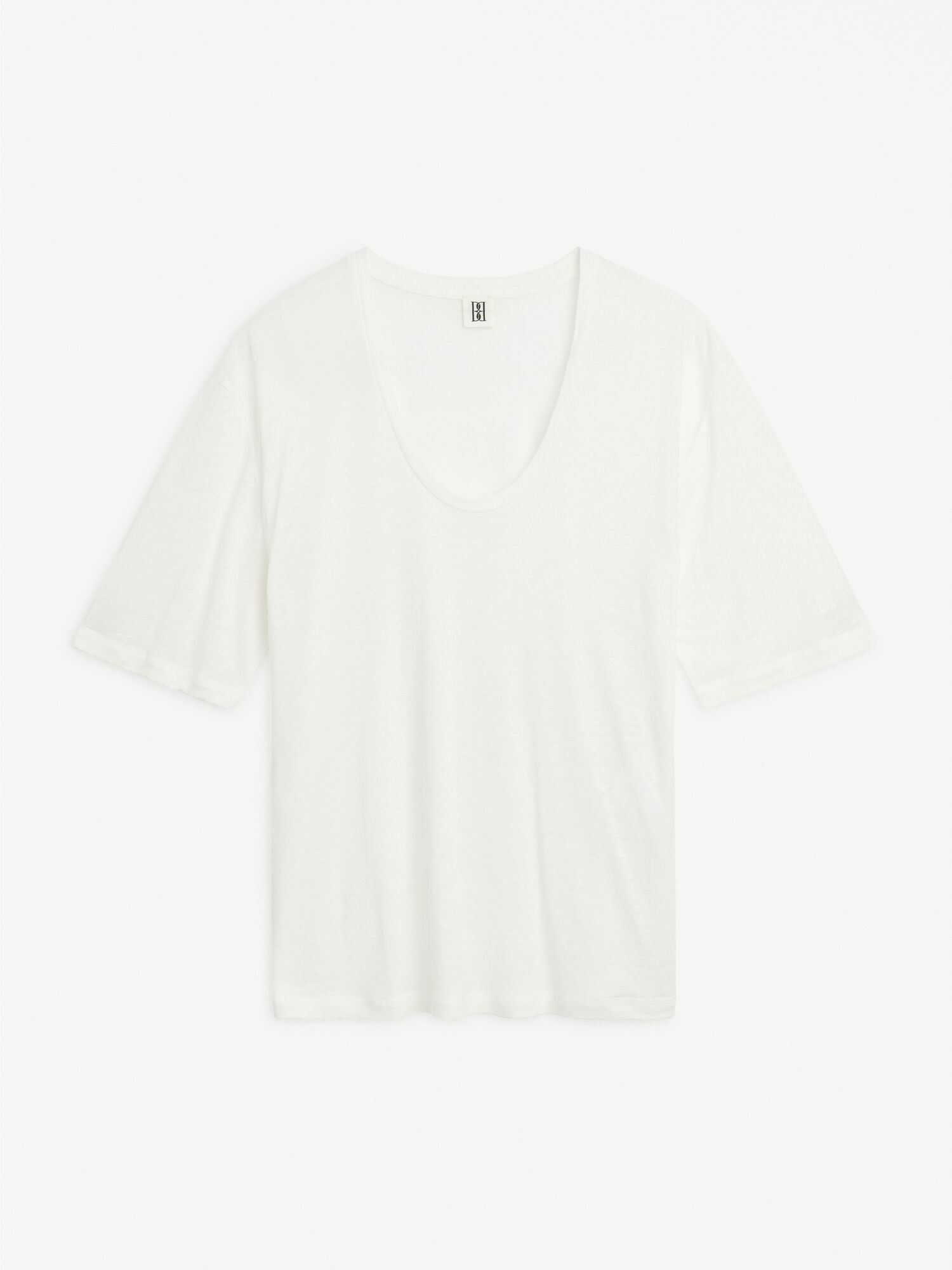 By Malene Birger Amaringa T-shirt Topjes Wit | BE_BB93673