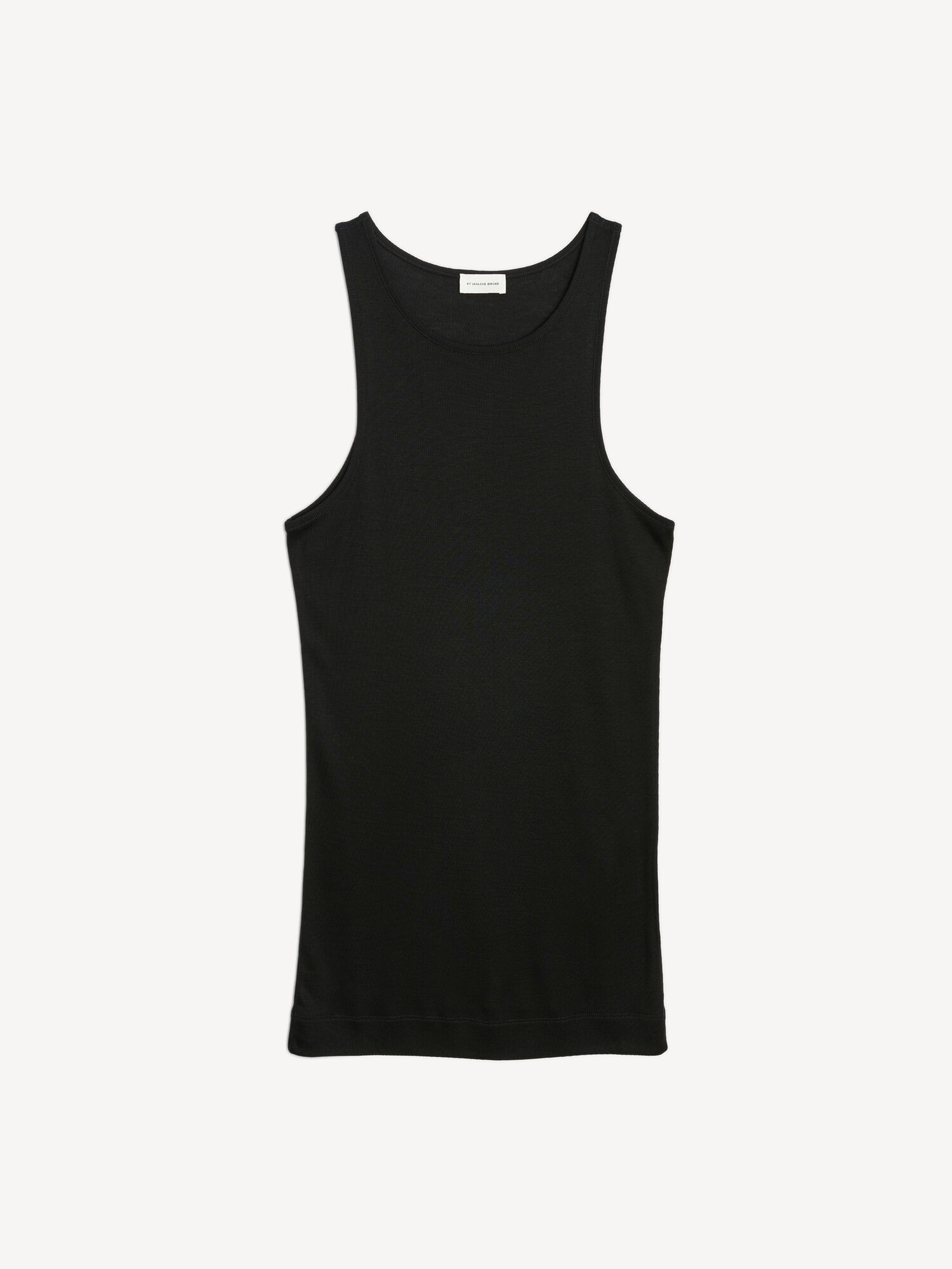 By Malene Birger Amiee Organic Cotton Tank Topjes Zwart | BE_BB30405