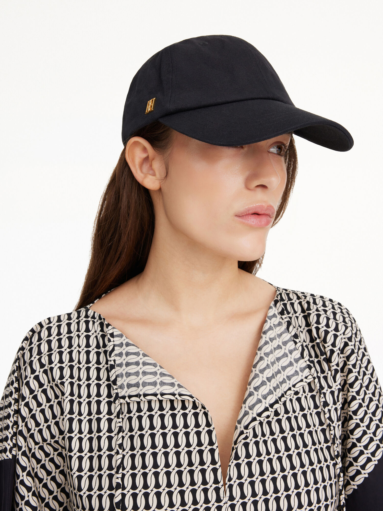 By Malene Birger Aubriela Organic Cotton Hat Andere Accessoires Zwart | BE_BB27244