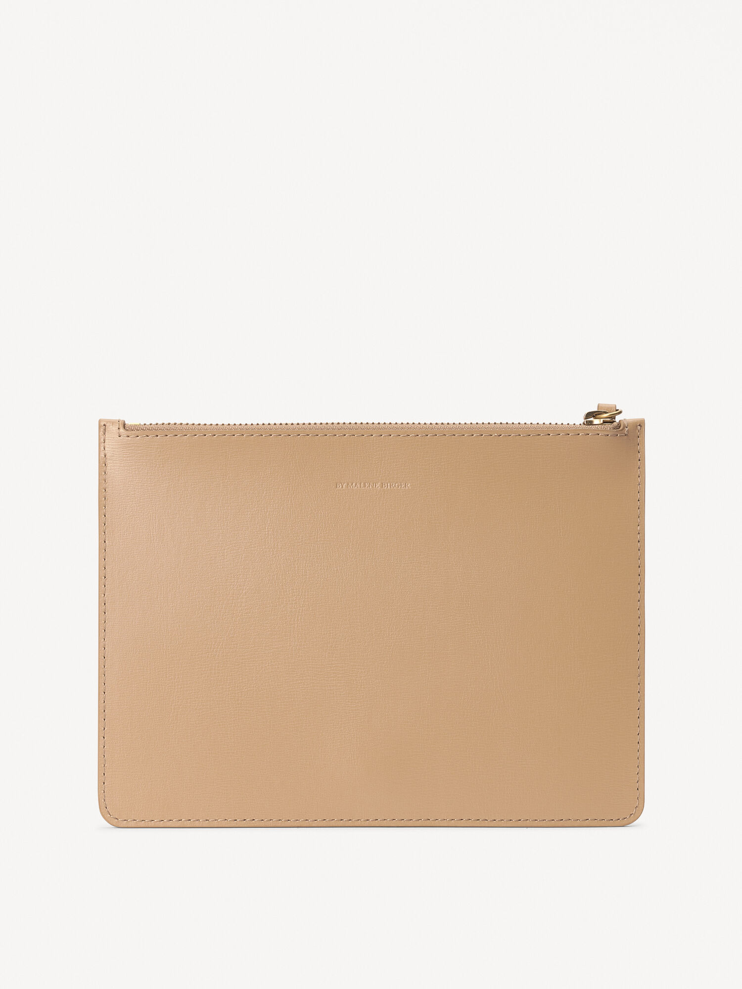 By Malene Birger Aya Leather Purse Tassen Sand | BE_BB89110