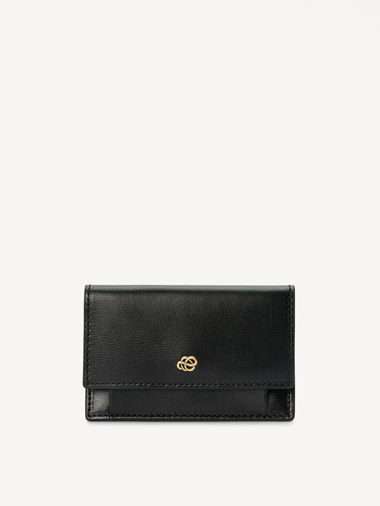 By Malene Birger Aya Leather Wallet Portemonnees & Kaarthouders Zwart | BE_BB17962