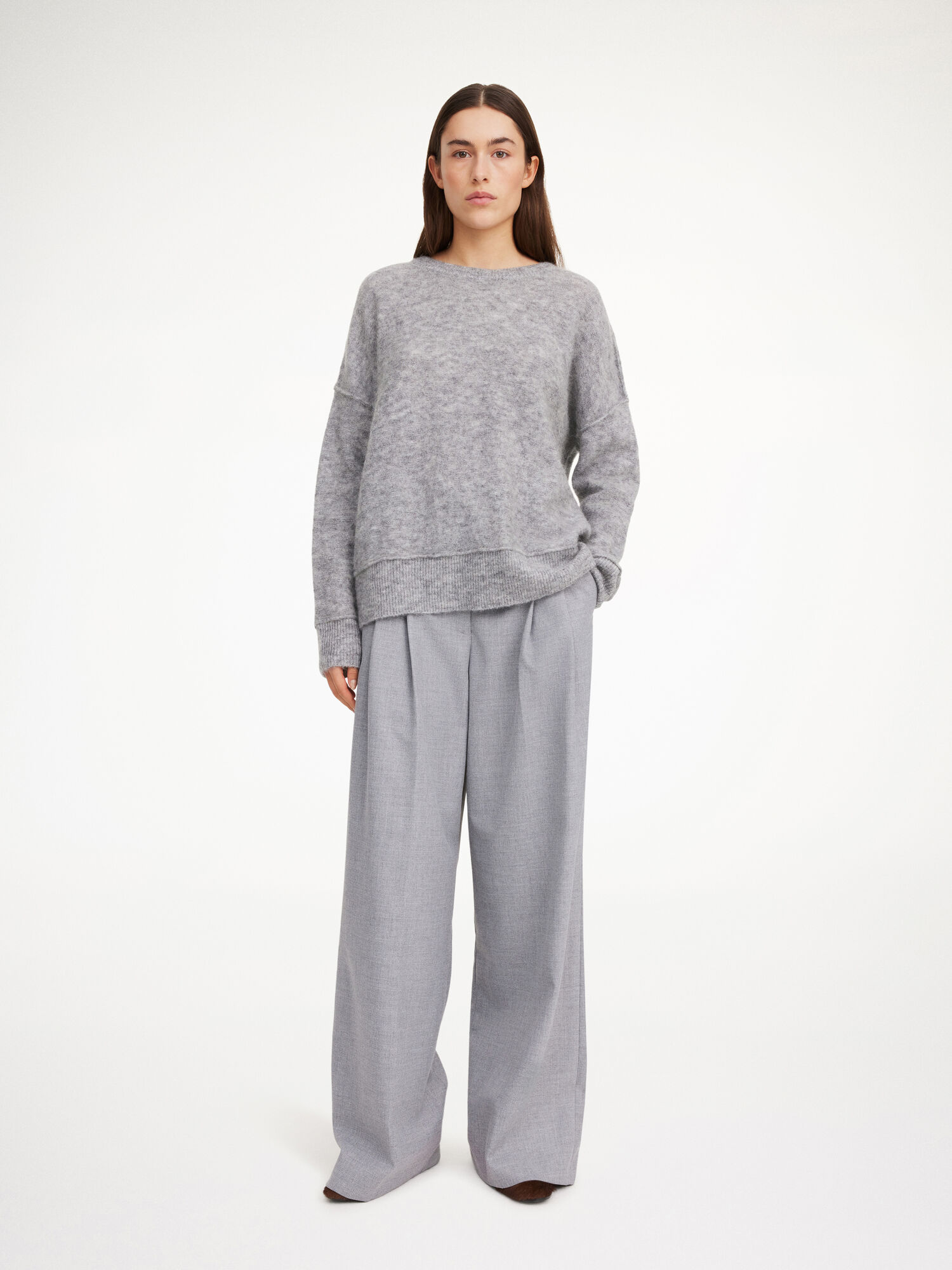 By Malene Birger Biagiorms Sweater Gebreide Kleding Grijs | BE_BB35135