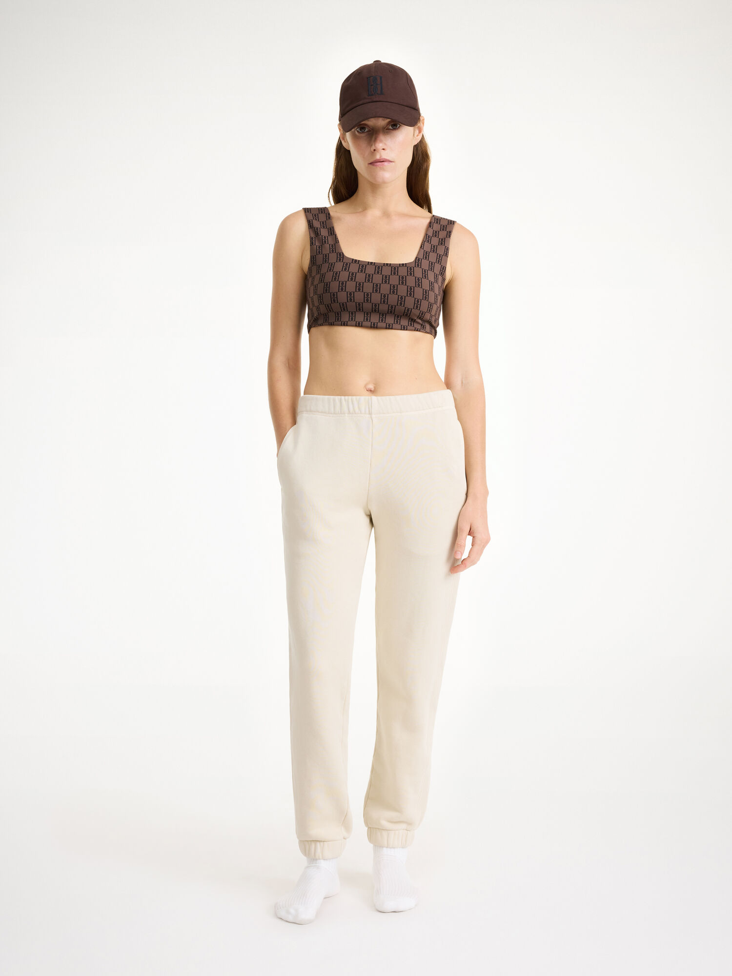 By Malene Birger Braga Athletic Top Athleisure Wear Donker | BE_BB74947