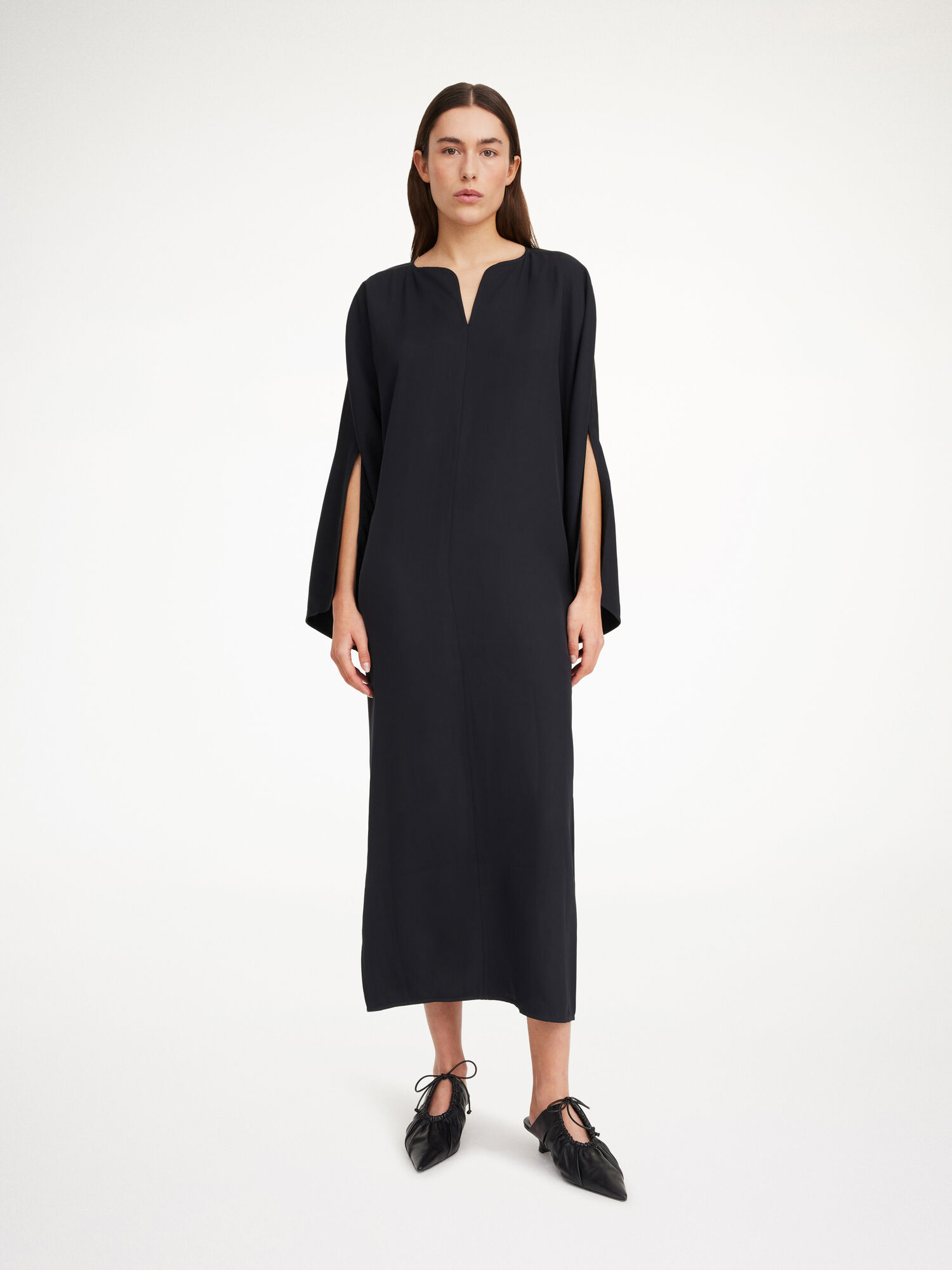 By Malene Birger Cais Maxi Jurk Zwart | BE_BB20789