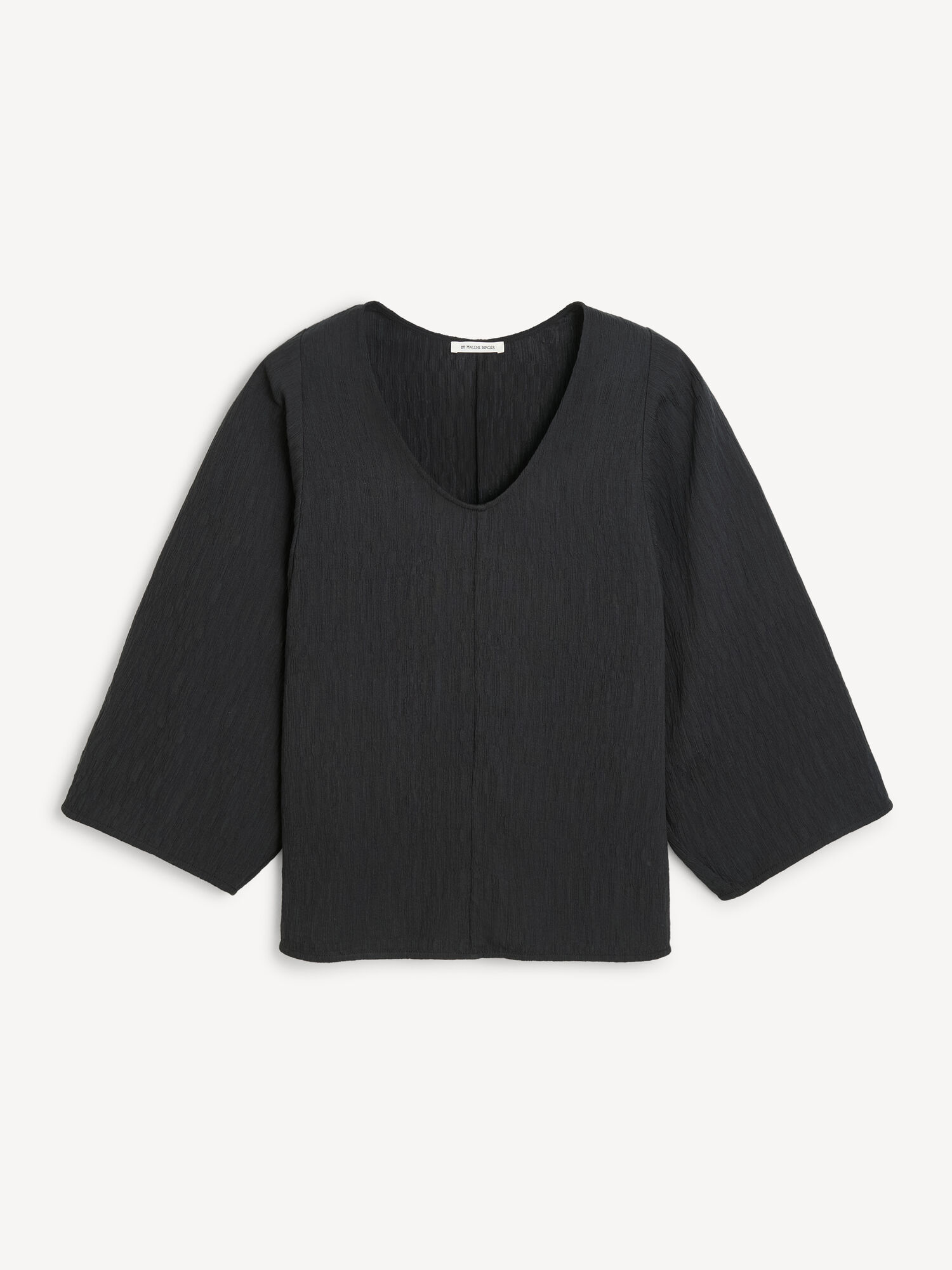 By Malene Birger Calyas Blouse Overhemd Zwart | BE_BB32718