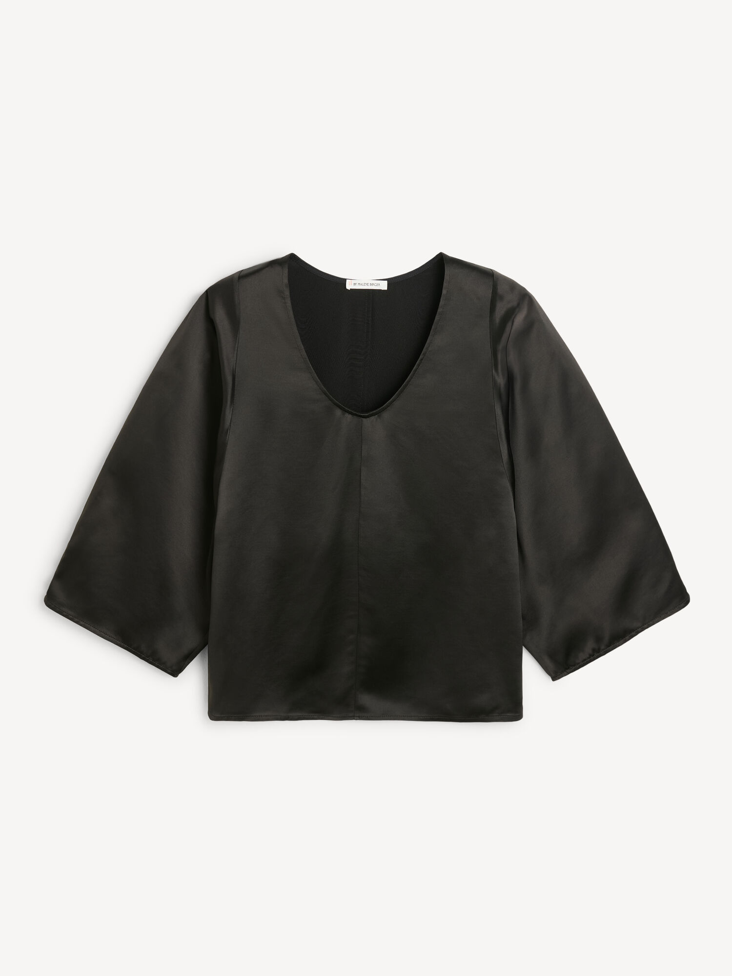 By Malene Birger Calyas Blouse Overhemd Zwart | BE_BB97798