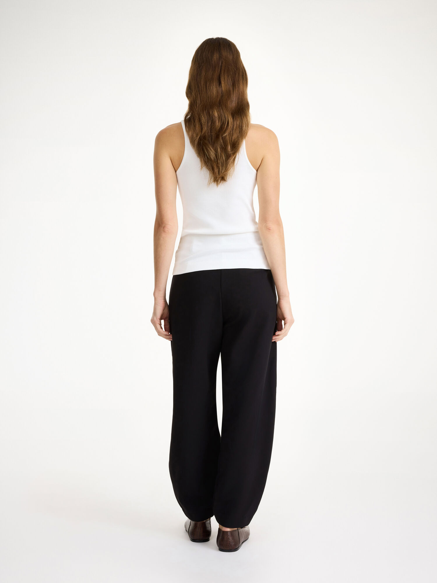 By Malene Birger Carlien High-waist Broek Zwart | BE_BB93125