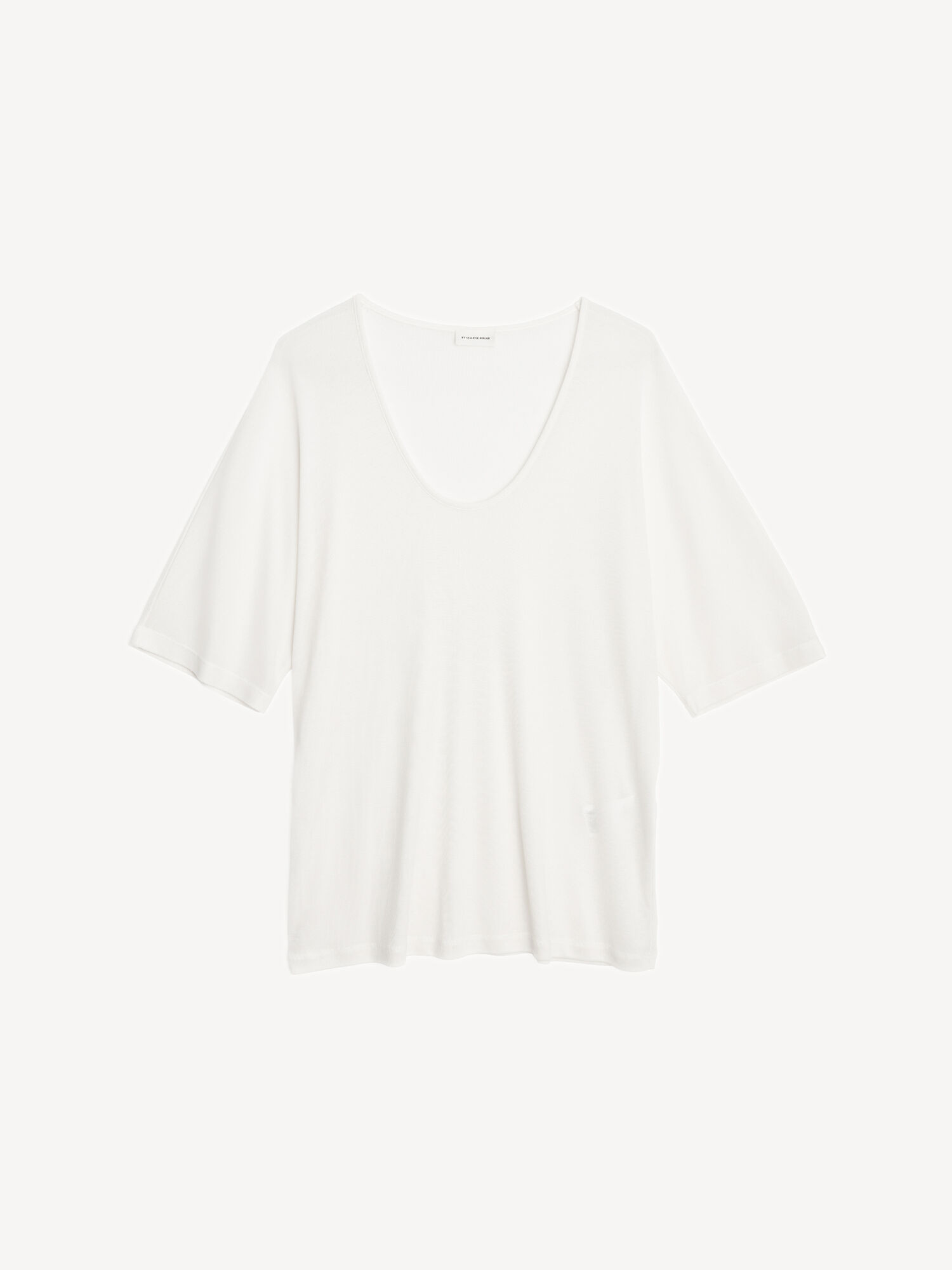 By Malene Birger Cevina Oversized T-shirt Topjes Wit | BE_BB97121