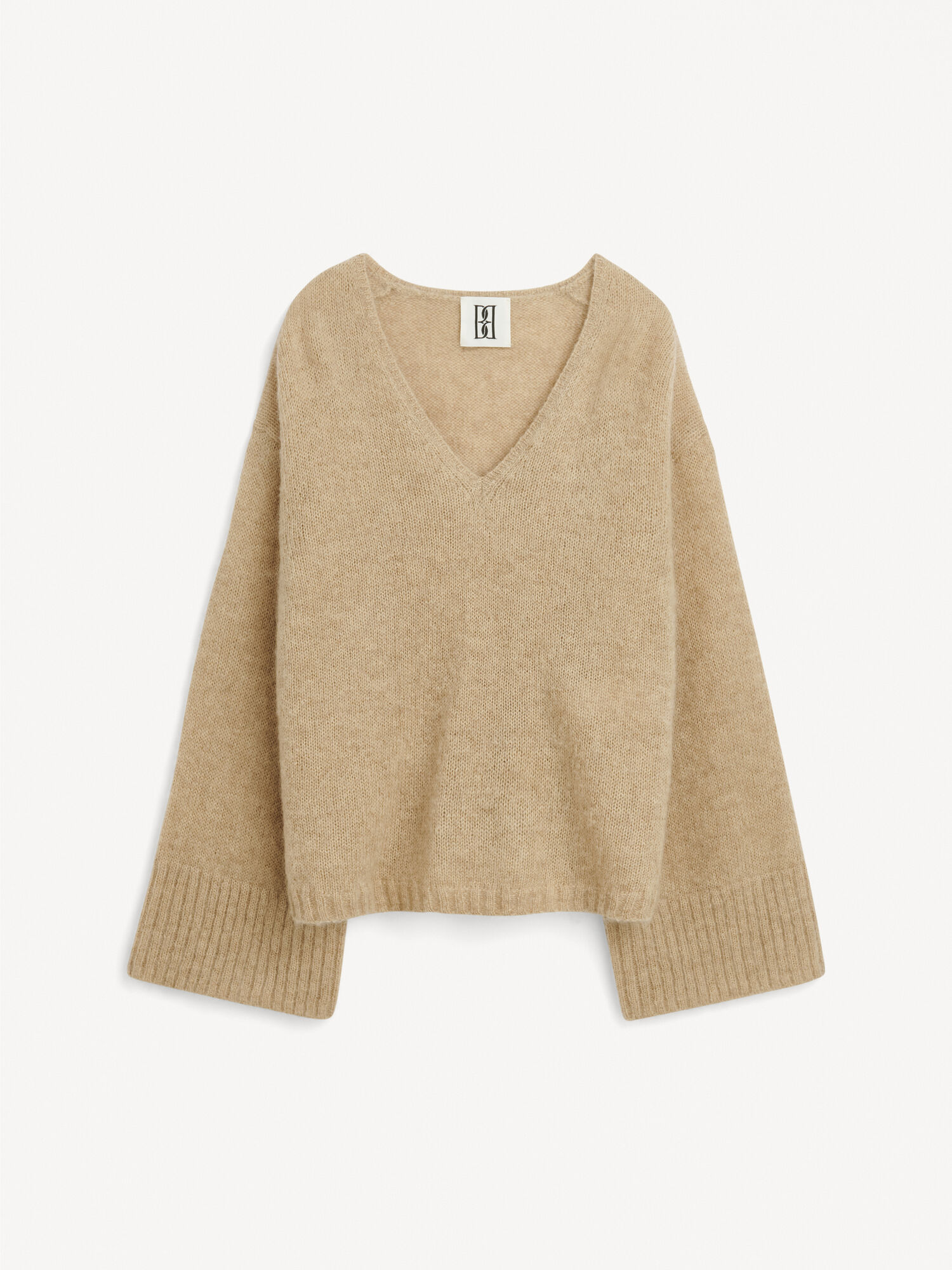 By Malene Birger Cimone Sweater Gebreide Kleding Beige | BE_BB60778