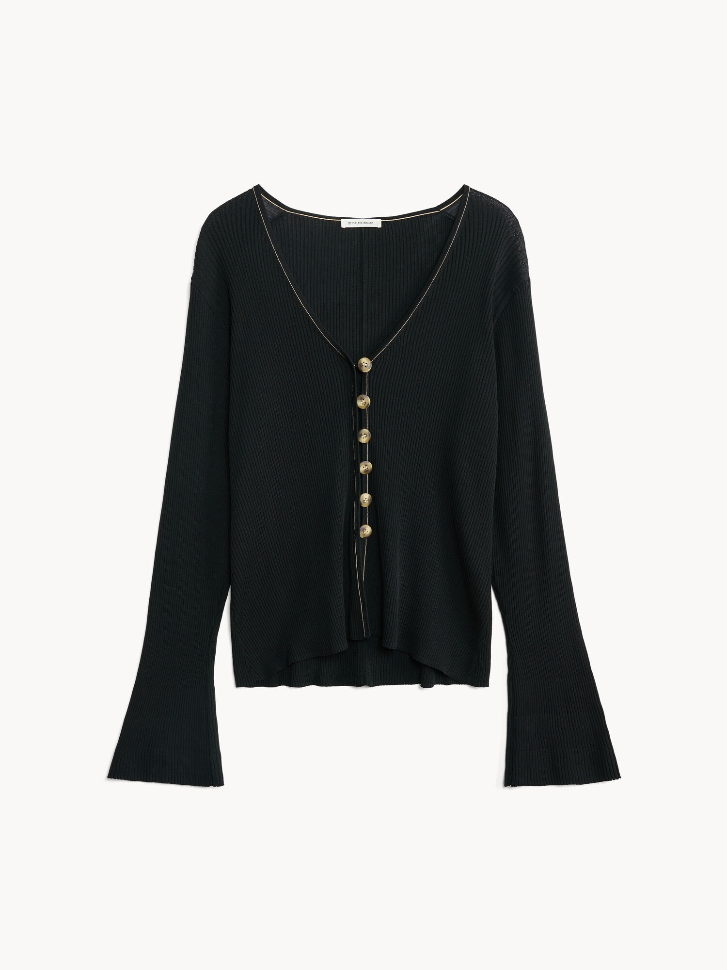 By Malene Birger Cirella Cardigan Gebreide Kleding Zwart | BE_BB52610