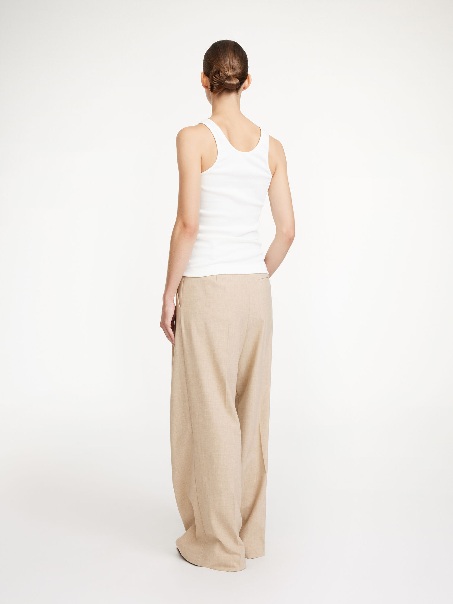 By Malene Birger Cymbaria High-waisted Broek Bruin | BE_BB17906