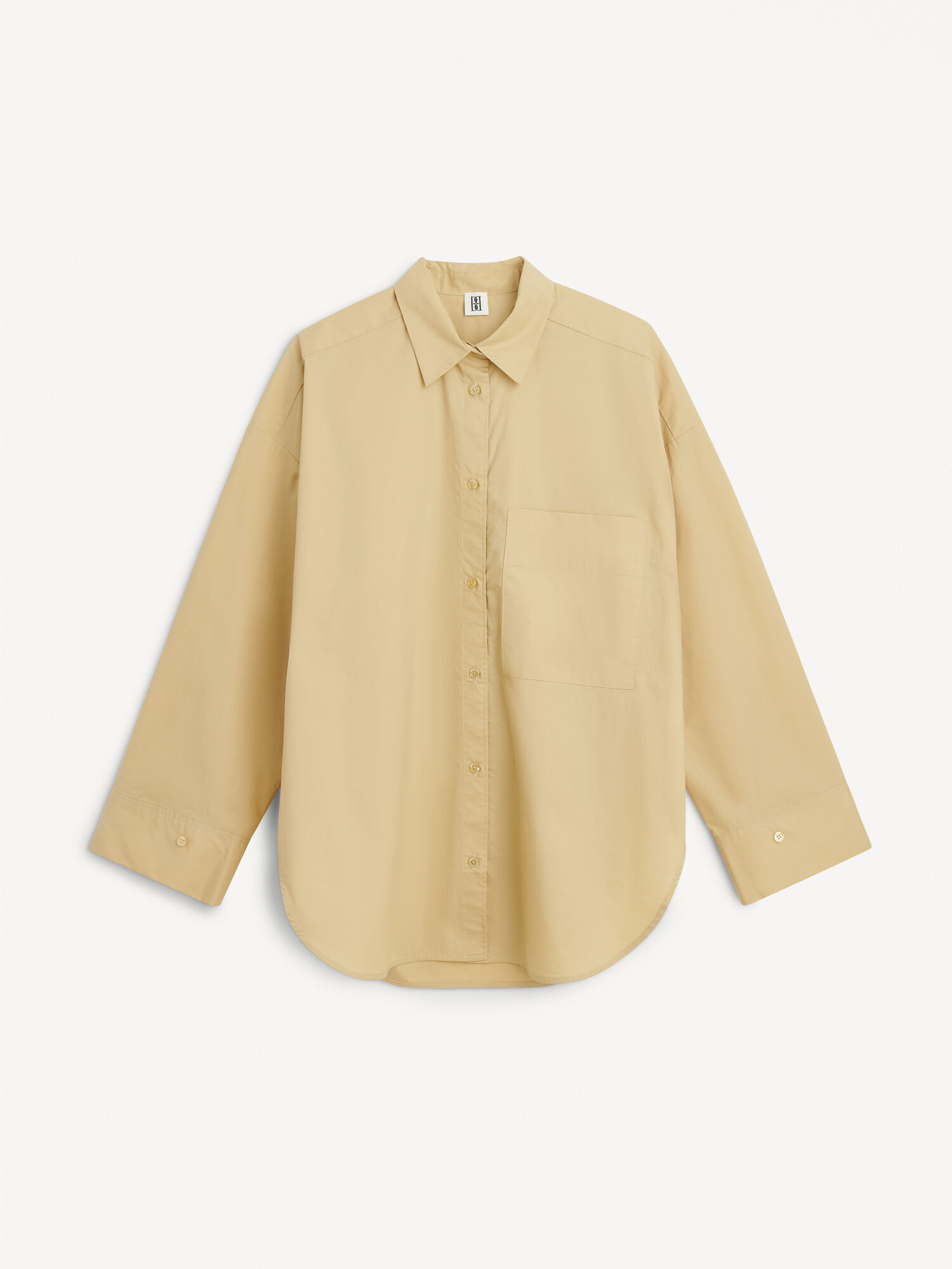 By Malene Birger Derris Organic Cotton Overhemd Donker | BE_BB67210