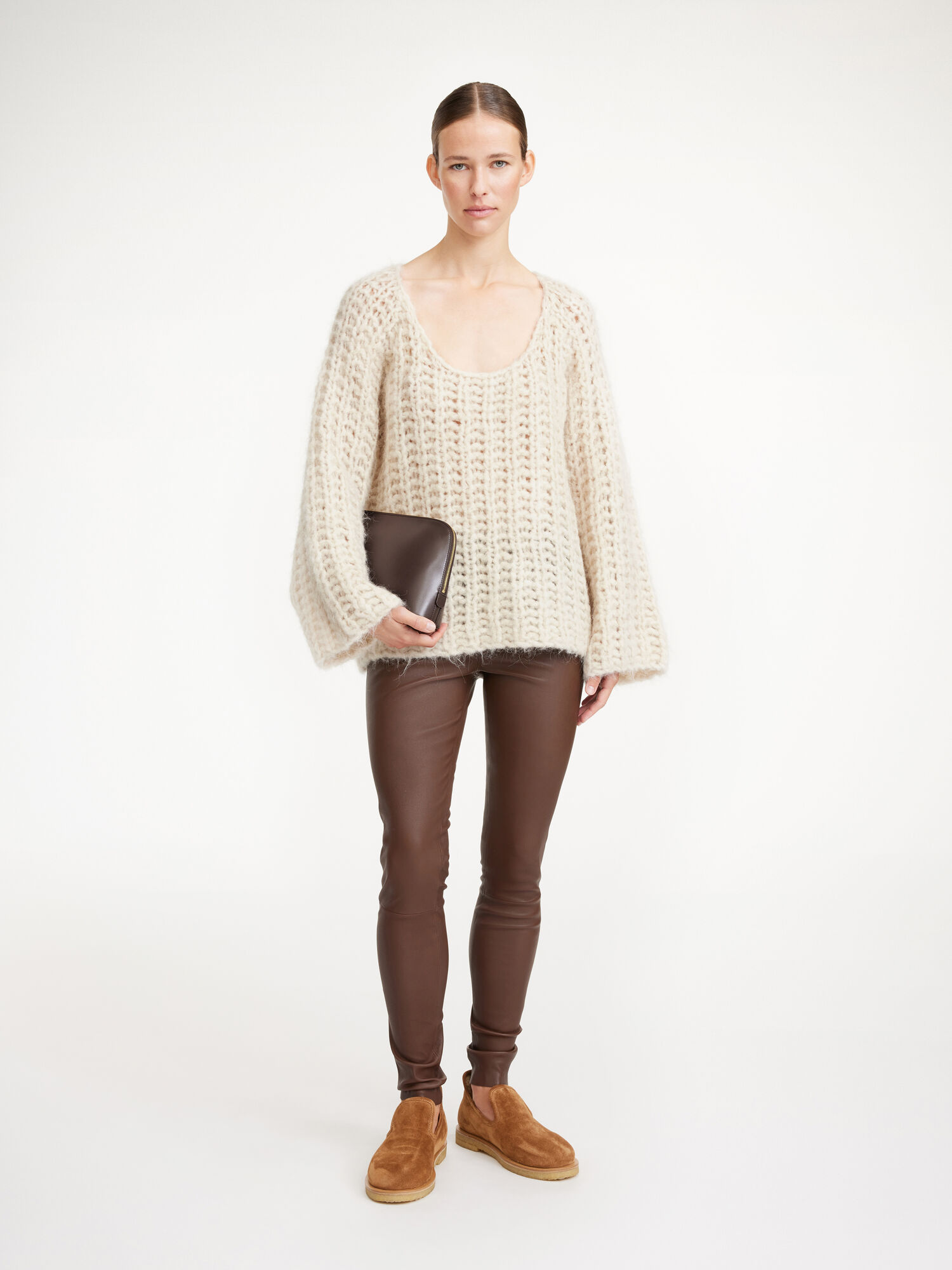 By Malene Birger Elenasoo Leggings Broek Chestnut | BE_BB14891