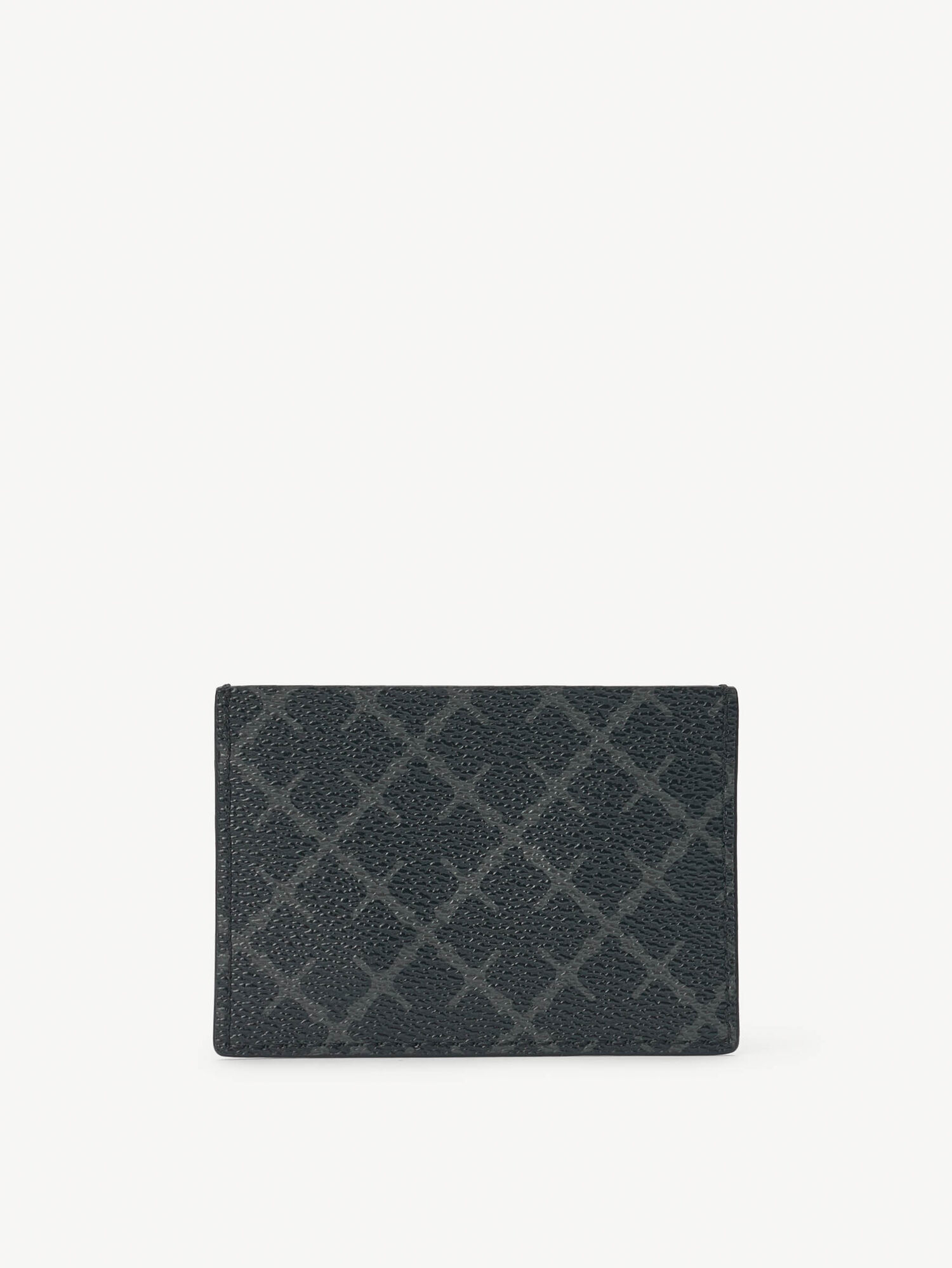 By Malene Birger Elia Printed Cardholder Portemonnees & Kaarthouders Charcoal | BE_BB91225