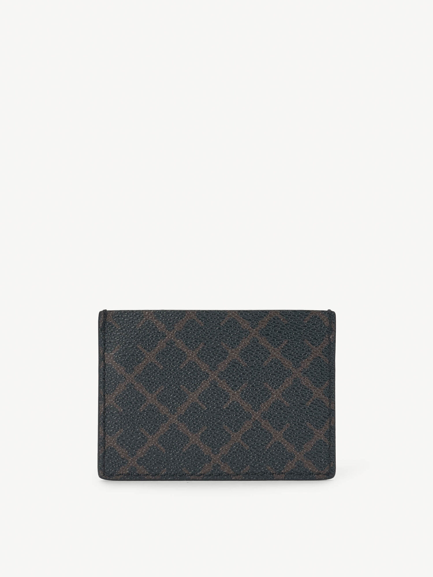 By Malene Birger Elia Printed Cardholder Portemonnees & Kaarthouders Donker | BE_BB95396