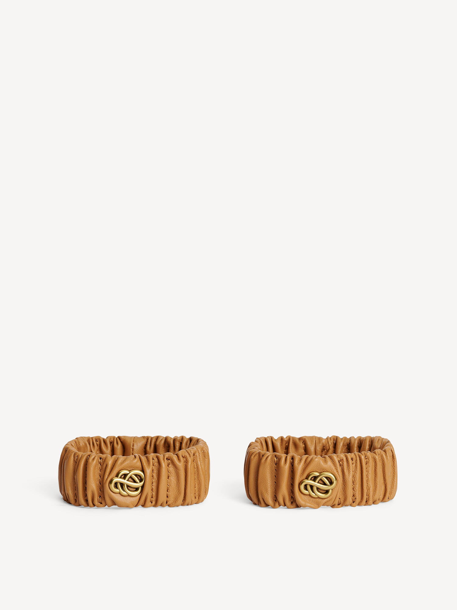 By Malene Birger Evelo Leather Wrist Bands Andere Accessoires Raw Sugar | BE_BB75589