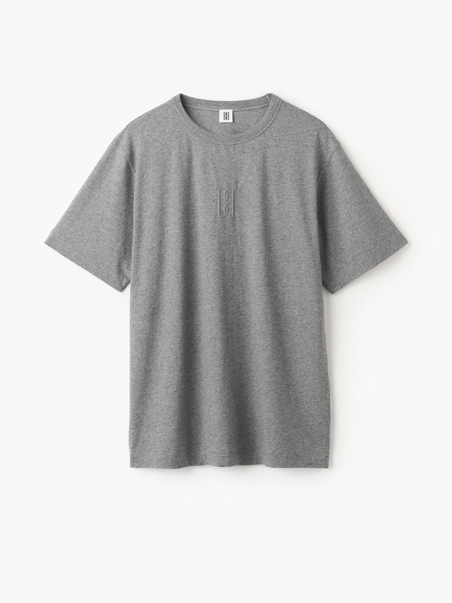 By Malene Birger Fayeh Organic Cotton T-shirt Topjes Grijs | BE_BB68932