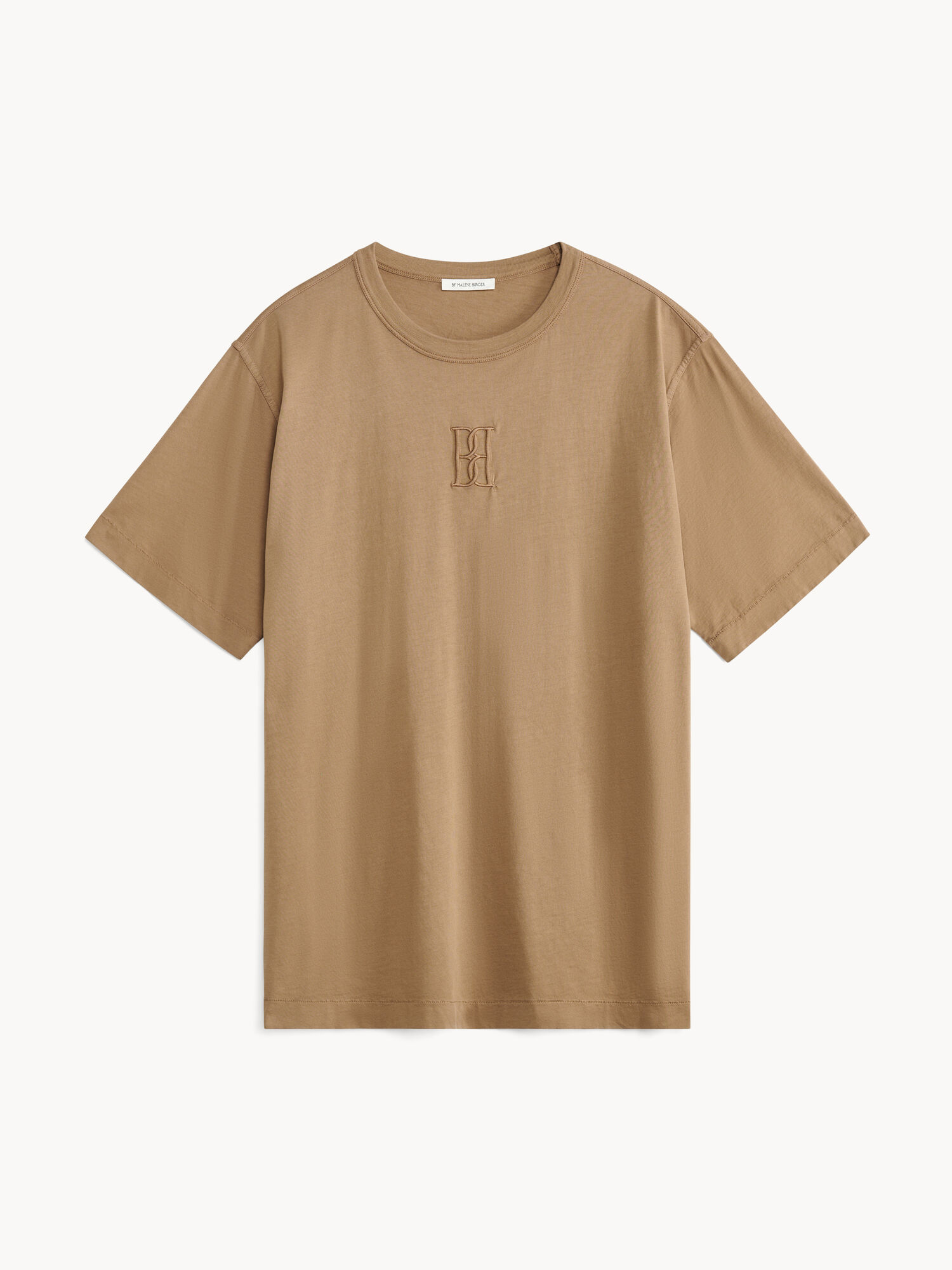 By Malene Birger Fayeh Organic Cotton T-shirt Topjes Shitake | BE_BB37775