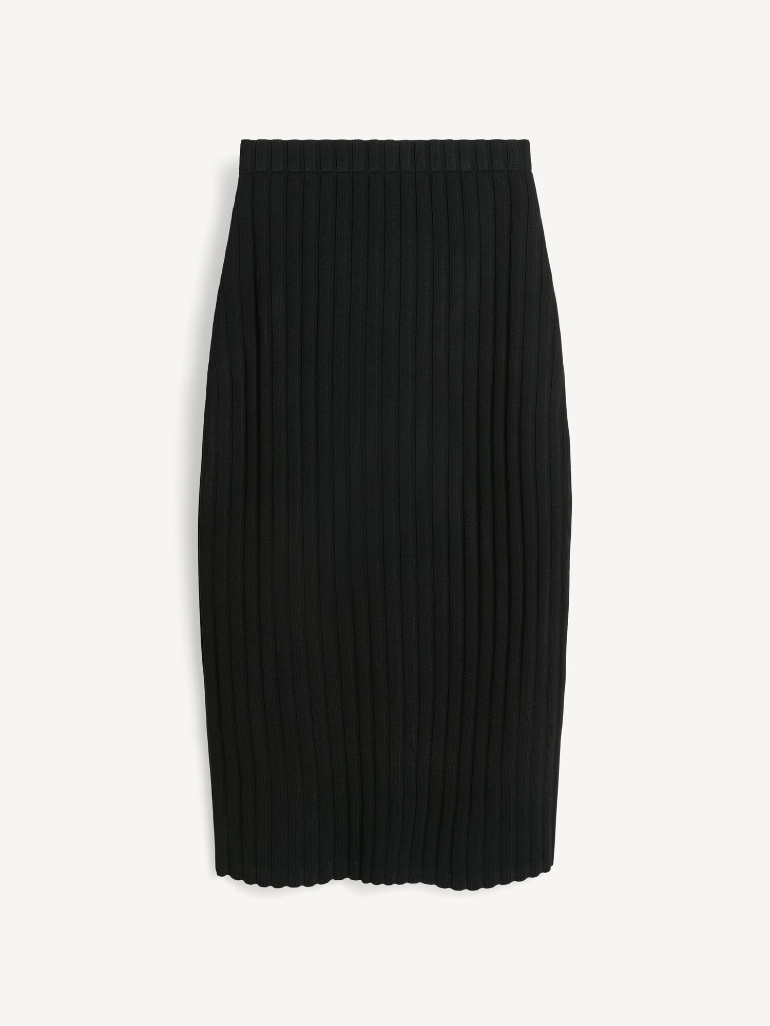 By Malene Birger Fiemme Midi Skirt Gebreide Kleding Zwart | BE_BB83414