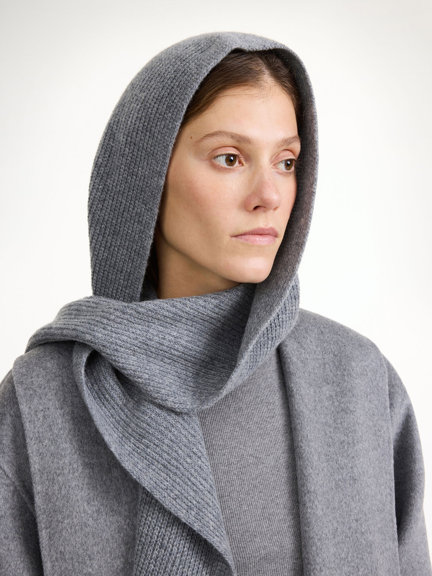 By Malene Birger Florea Hood Andere Accessoires Grijs | BE_BB23296