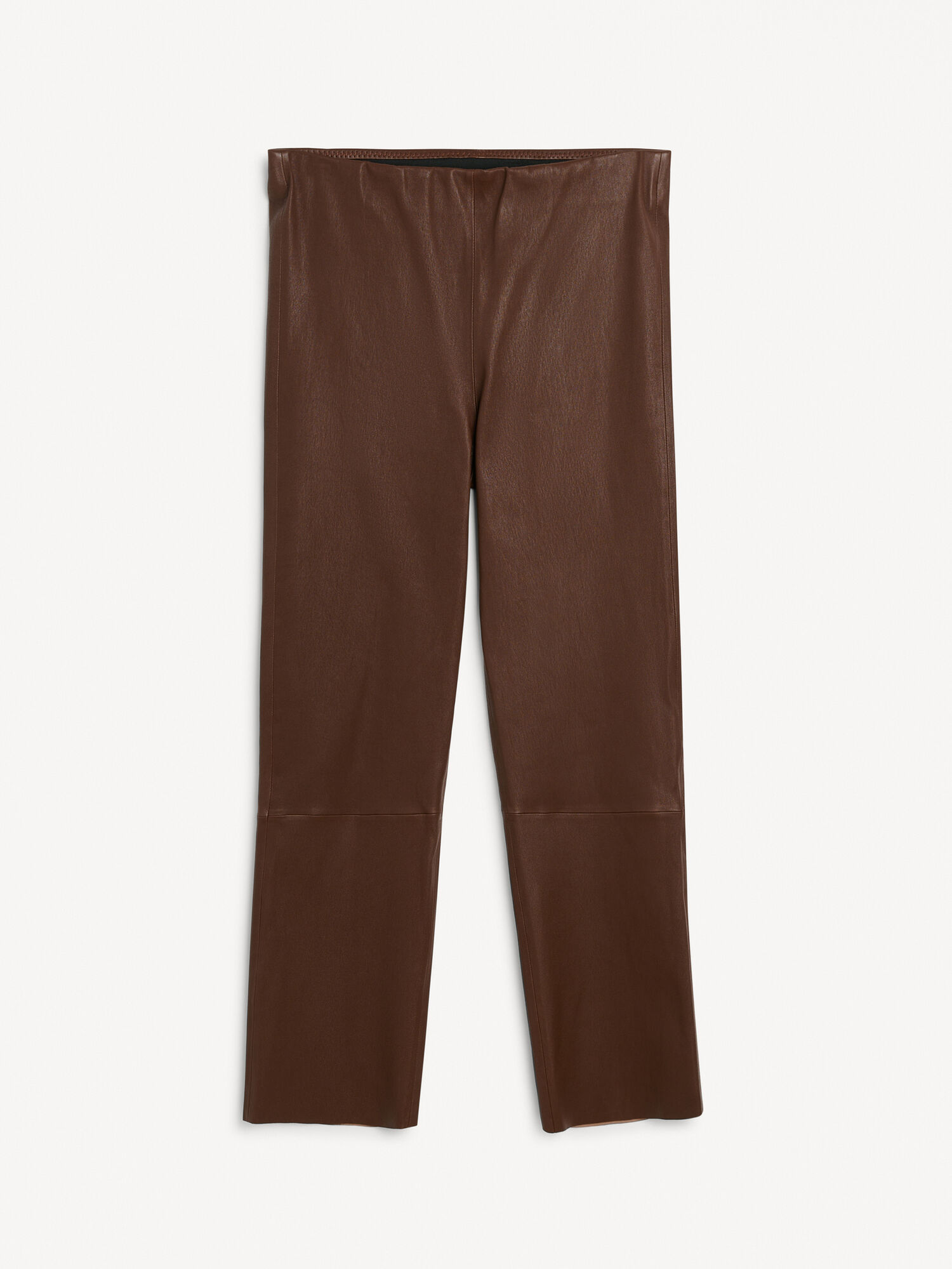 By Malene Birger Florentina Leather Broek Chestnut | BE_BB47322