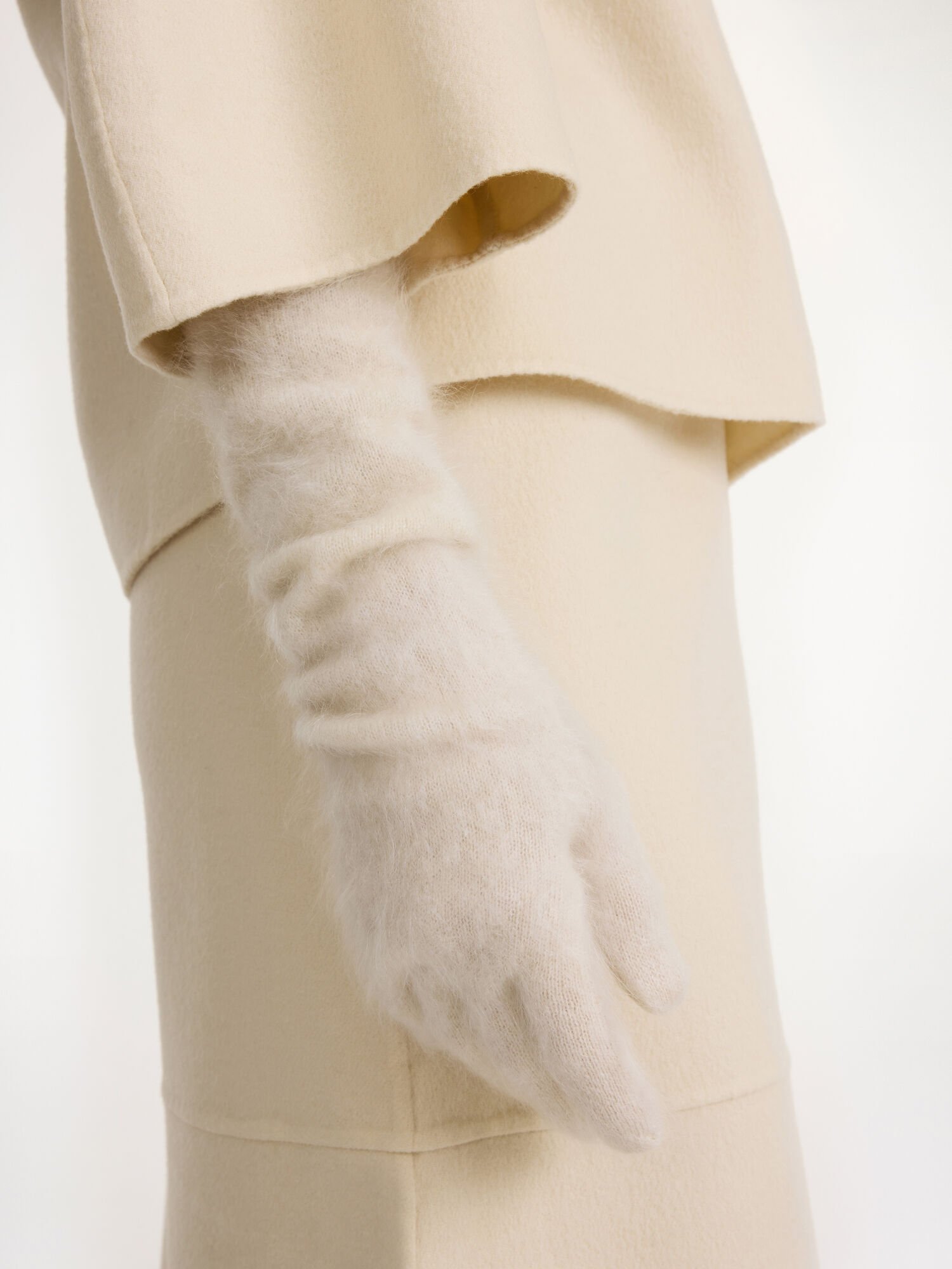 By Malene Birger Guanta Cashmere Gloves Andere Accessoires Oyster Gray | BE_BB50491