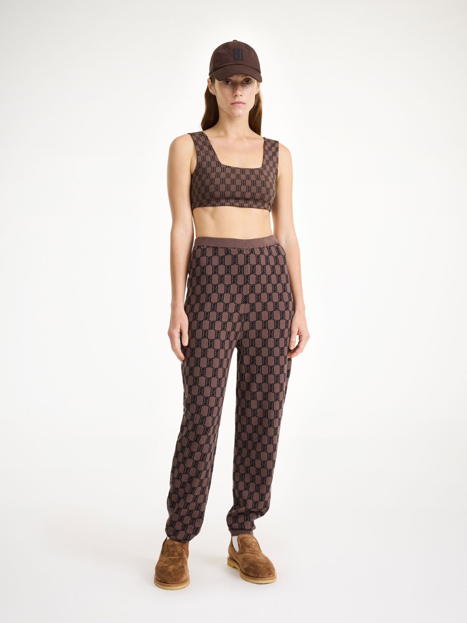 By Malene Birger Hali Knitted Sweatpants Gebreide Kleding Donker | BE_BB18225