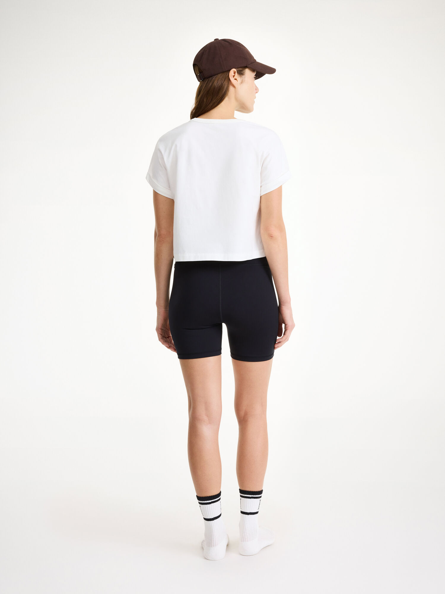 By Malene Birger Hedalia Organic Cotton T-shirt Topjes Wit | BE_BB31030