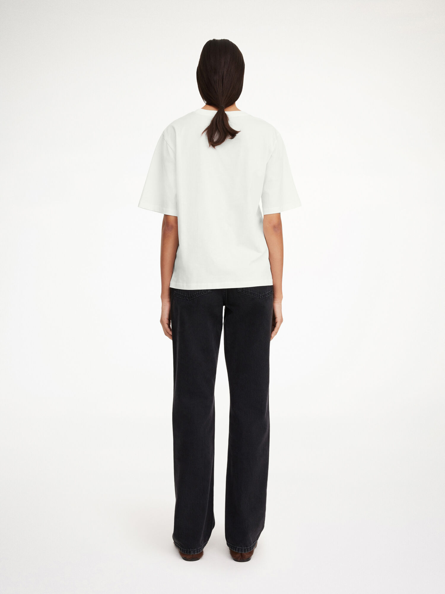 By Malene Birger Hedil T-shirt Topjes Wit | BE_BB56207